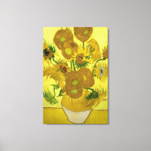 Toile vincent van gogh impressionniste tournesol fine ar