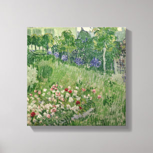 Toile Vincent van Gogh   Jardin de Daubigny, 1890