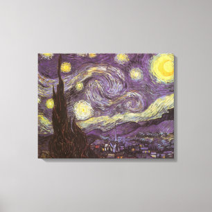 Toile Vincent van Gogh - La Nuit étoilée