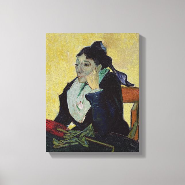 Toile Vincent van Gogh | L'Arlesienne 1888 (Recto)