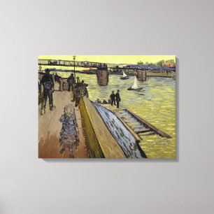 Toile Vincent van Gogh  Le Pont de Trinquetaille Arles