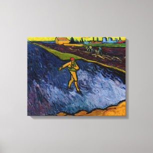 Toile Vincent van Gogh - Le Semeur : Banlieue d'Arles