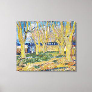 Toile Vincent van Gogh - Le Train Bleu