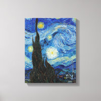 Vincent Van Gogh Nuit étoilée Art fin vintage