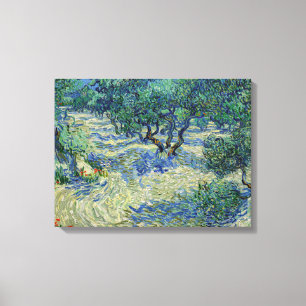 Toile Vincent van Gogh - Olive Orchard