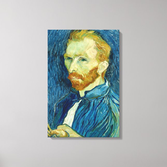Toile Vincent van Gogh Self-Portrait Canvas Print (Recto)