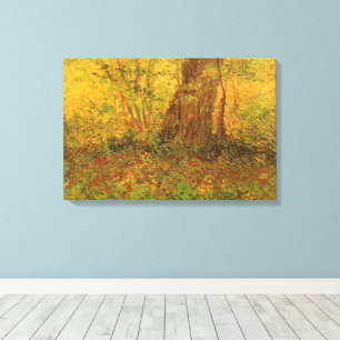Toile Vincent van Gogh - Sous-bois