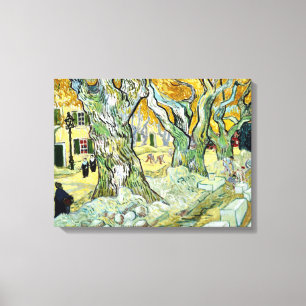 Toile Vincent van Gogh The Road Mender