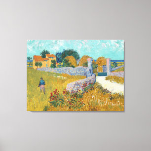 Toile Vincent Van Gogh Vintage Agritourisme en Provence