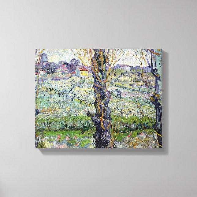 Toile Vincent van Gogh | Vue d'Arles, 1889 (Recto)