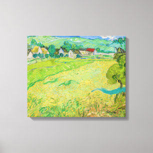 Toile Vincent van Gogh - Vue des Vessenots près d'Auvers