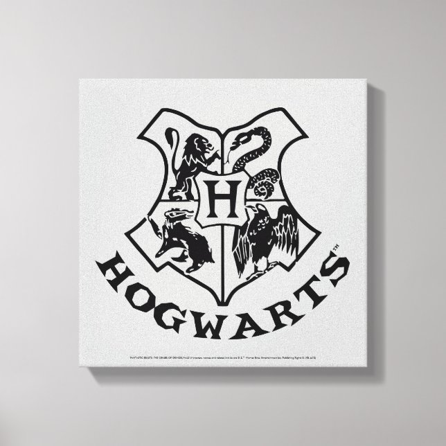 Toile Vintage HOGWARTS™ (Recto)