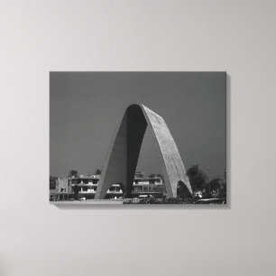 Toile Vintage Iraq Baghdad Unknown Soldier Arch