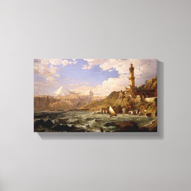 Toile Vintage La Côte de Gênes (Recto)