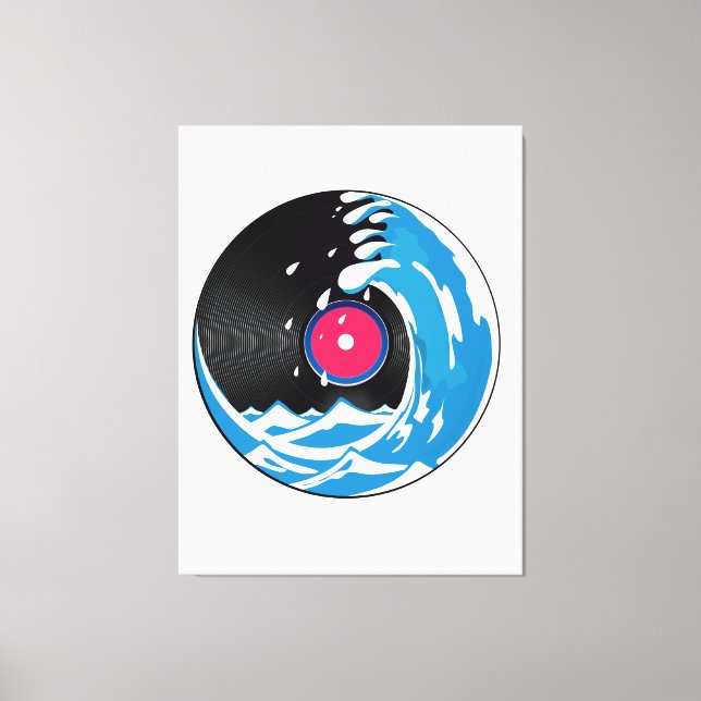 Toile Vinyl Wave (Recto)