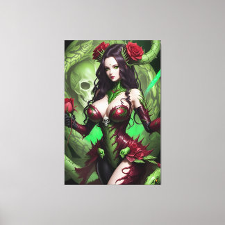 Toile Vipera - Serpent Guerrier 021