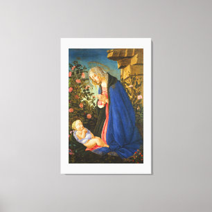 TOILE VIRGIN ADORER DORMIR CHRIST ENFANT
