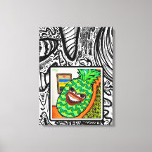 Visage d'ananas en thérapie,