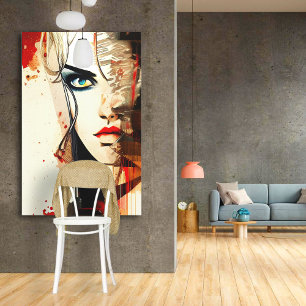 Toile Visages - 002