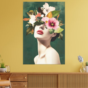 Toile Visions florales