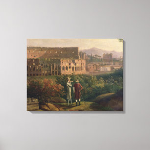Toile Visite de Johann Wolfgang von Goethe