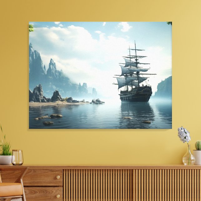 Toile voilier (Insitu(Salon))