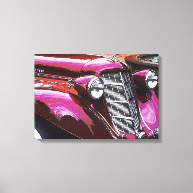 Toile Voiture classique : Auburn (Recto)