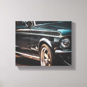 Toile Voiture de conduite classique Old Muscle