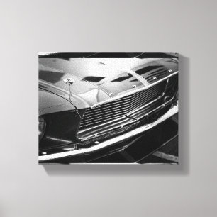 Toile Voiture de conduite classique Old Muscle