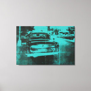 Toile Voiture verte