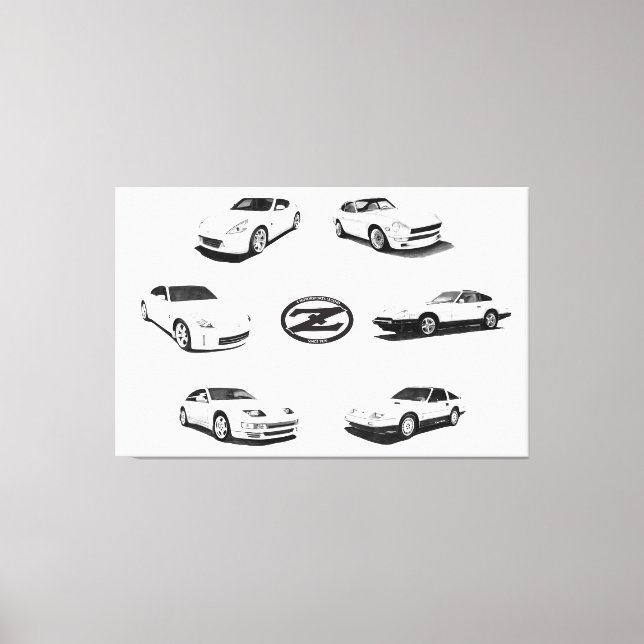 Toile Voitures Z Heritage Edition (Recto)