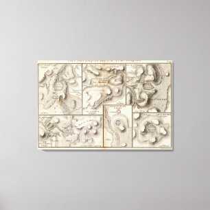 Toile Volcaniques de laques