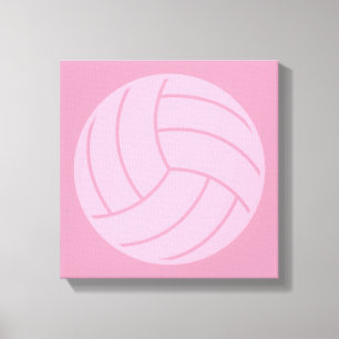Toile Volley-ball Art Pink ou CUSTOM COLOR