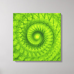 Toile Vortex Vert