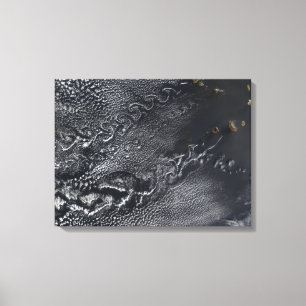 Toile Vortexes de nuage au-dessus des îles de Cap Vert