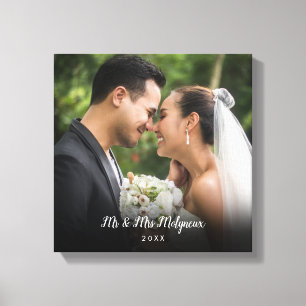 Toile Votre photo de mariage préférée