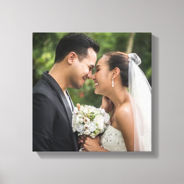 Toile Votre photo Mariage préférée (Recto)