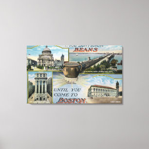 Toile Vous ne connaissez pas les haricots, vues