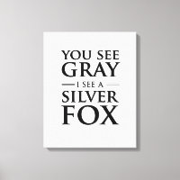 Vous voyez Grey, je vois un renard argenté