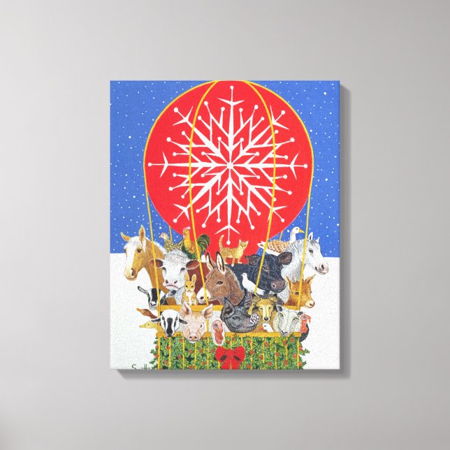 Toile Voyage de Noël (Recto)