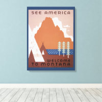 Voyez l'Amérique Bienvenue au Montana, Voyage Vint