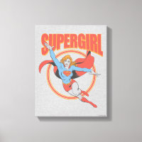 Vrai Vintage Supergirl Flying Graphic