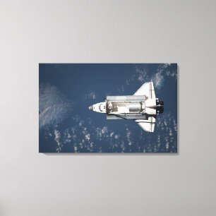 Toile Vue aérienne de Space Shuttle Discovery 3