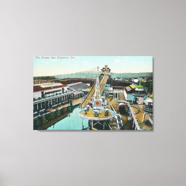 Toile Vue aérienne des suites (Recto)