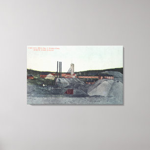 Toile Vue aérienne du mien non 1Victor, Co de Vindicato