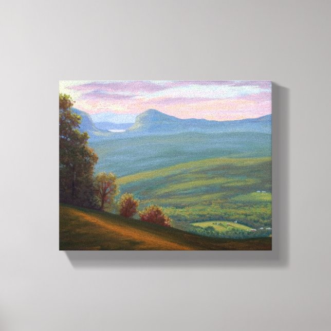 Toile Vue De Burke Mountain Vermont (Recto)