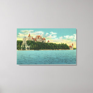 Toile Vue de château de Boldt