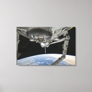 Toile Vue de découverte de navette spatiale