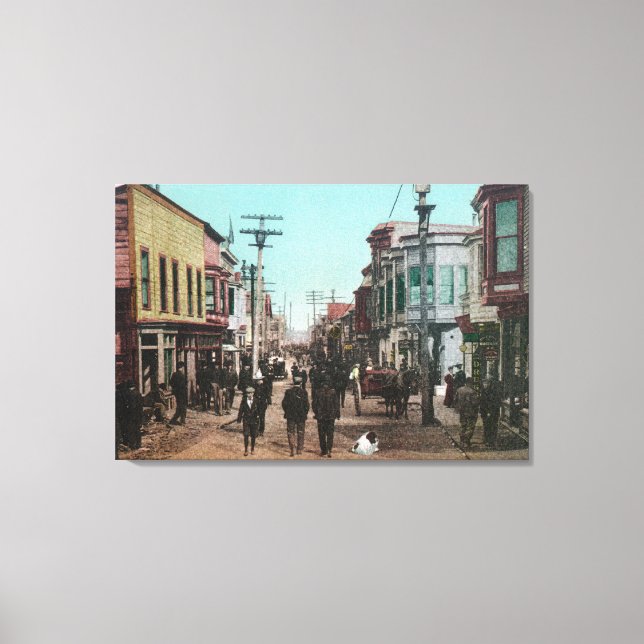 Toile Vue de Front StreetNome, AK (Recto)