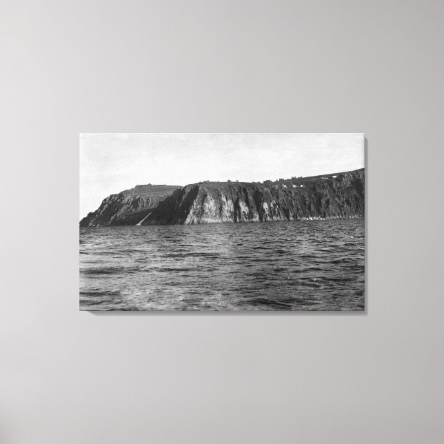 Toile Vue de King's Island, Alaska Photographie (Recto)